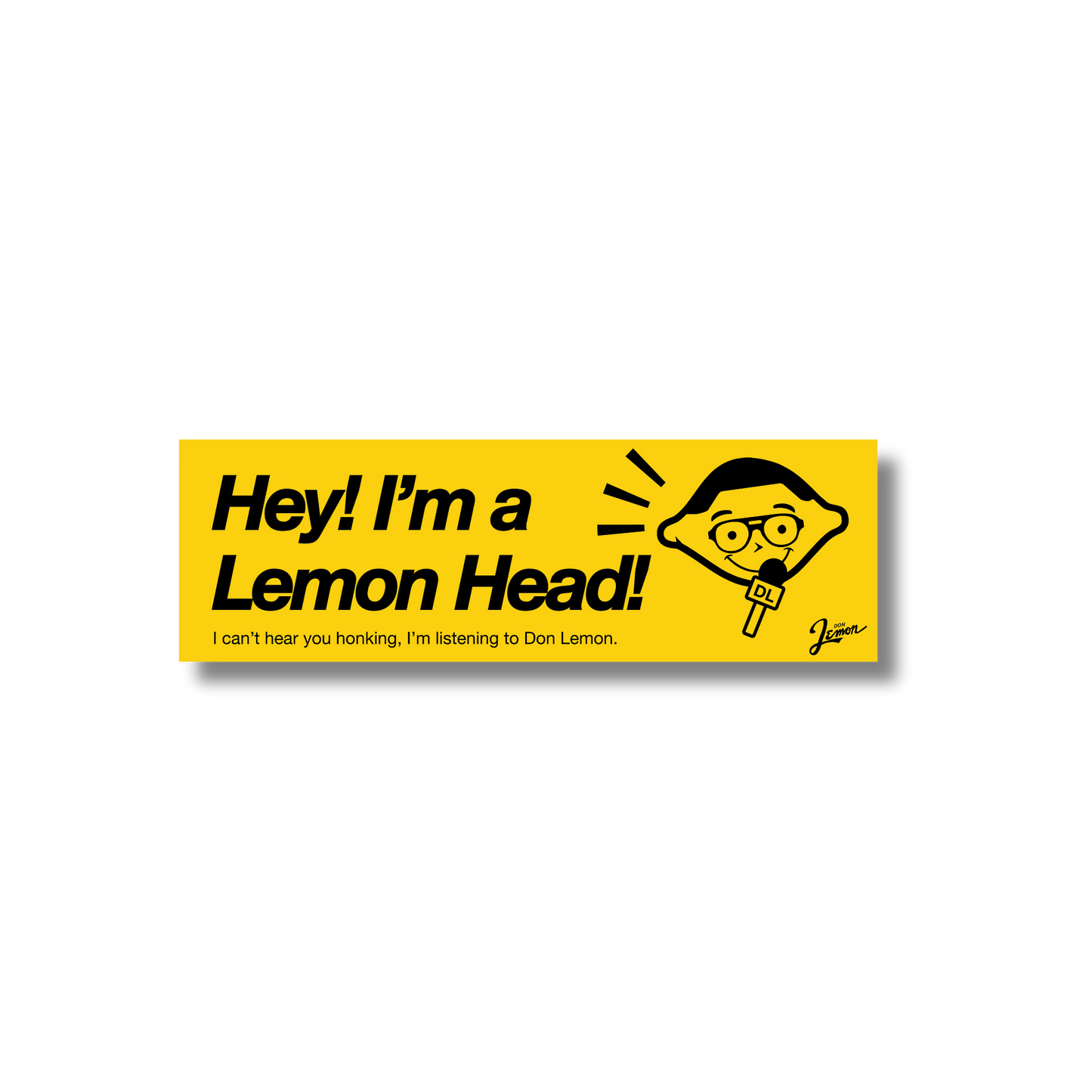 Lemon Head Bumper Magnet
